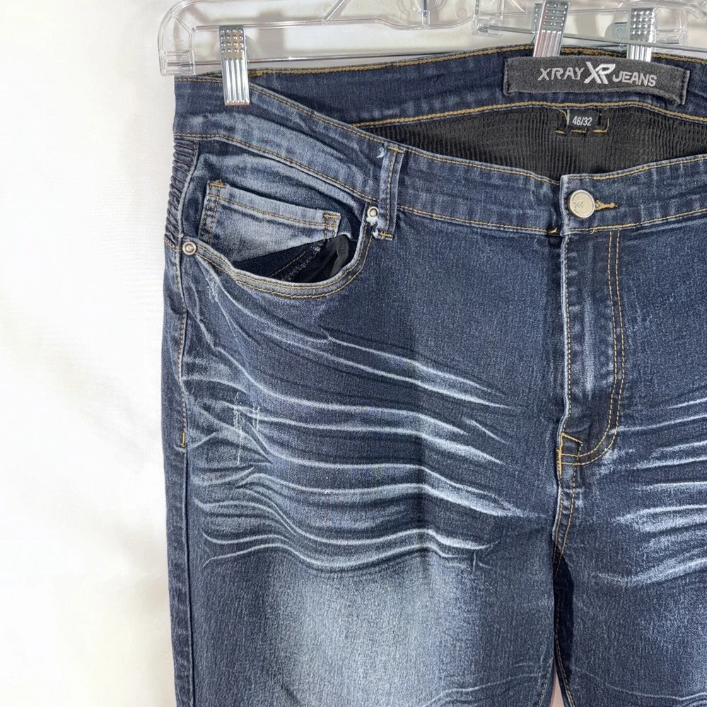Men's Xray Jeans Stretch Size 46/32‎ Stone Wash Straight Leg